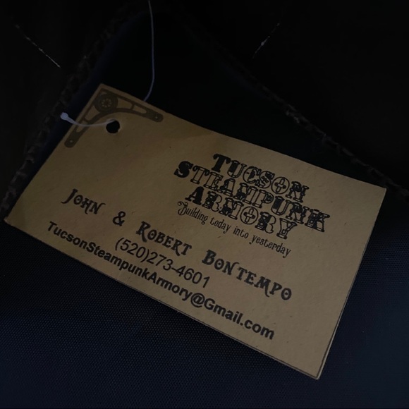 Handmade leather wallet western theme - Picture 3 of 4